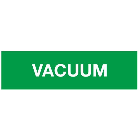 ANSI Pipe Marker - Vacuum (Green) - PK/10